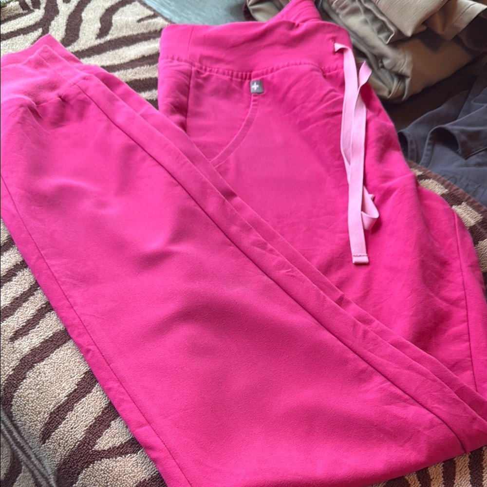 Vibrant Pink Figs top and bottom